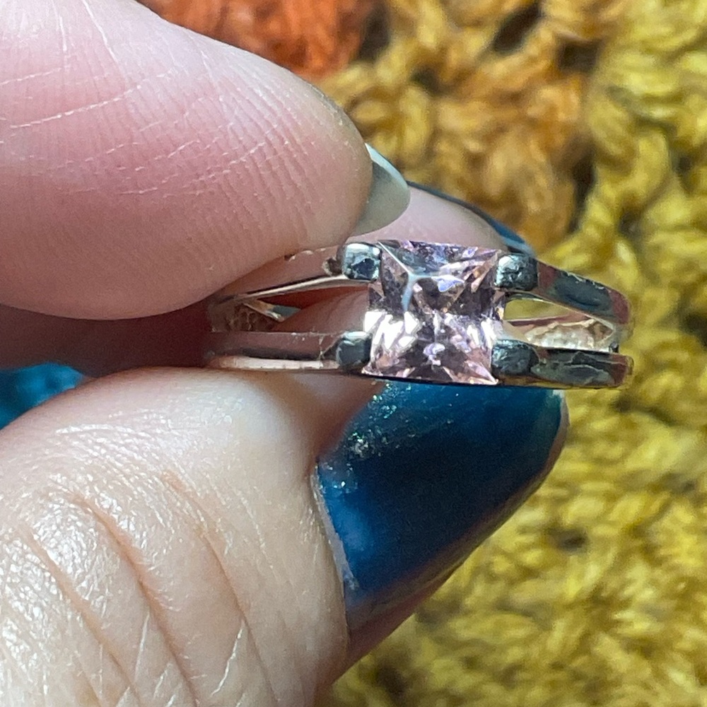 Pink Gem ring - Picture 3 of 7